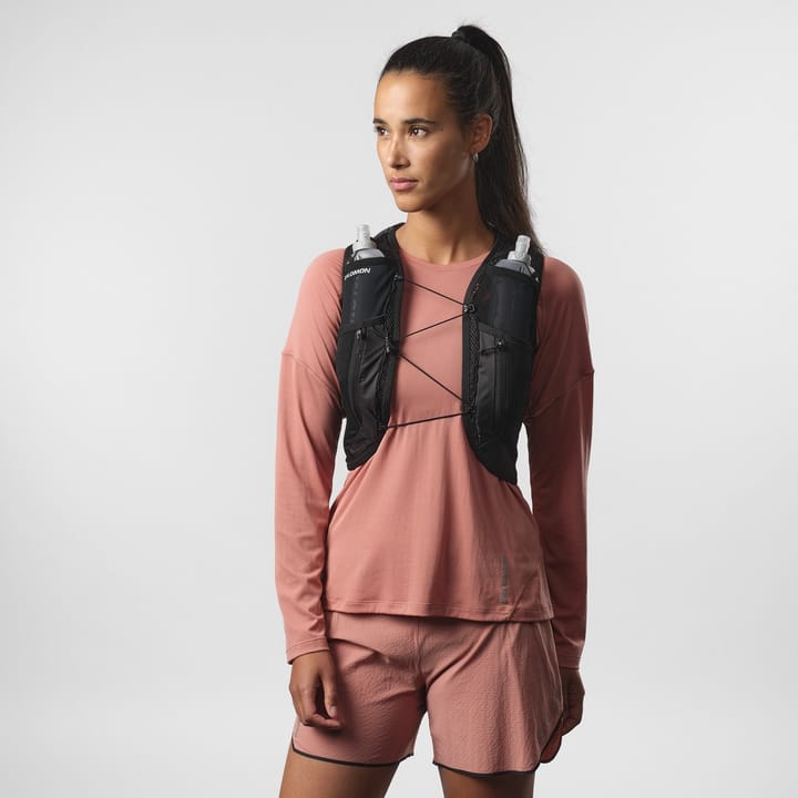 SALOMON ACTIVE SKIN 12 ブラック サロモン / アクティブ スキン 12 セット – Run boys! Run girls!